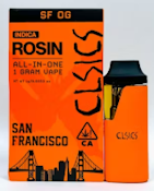 CLSICS - AIO - SF OG - Live Rosin - 1G