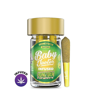 Jeeter - Baby Jeeter - 5pk Infused Pre Rolls - HoneyDew