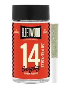 FLEETWOOD - [FLEETWOOD] 0.5G PREROLL 14 PACK - 7G - GELATO (H)