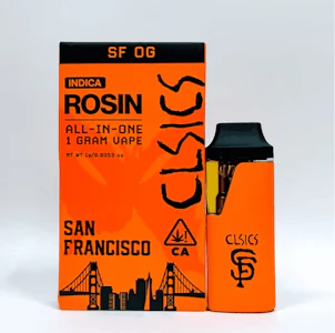 CLSICS - AIO - SF OG - Live Rosin - 1g (I) - CLSICS