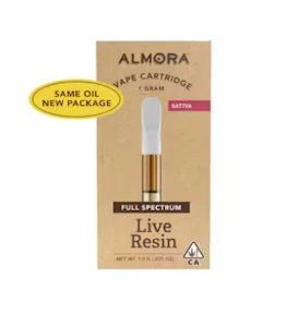 ALMORA FARMS - [ALMORA] LIVE RESIN CARTRIDGE - 1G - CHEM DRIVER (S)