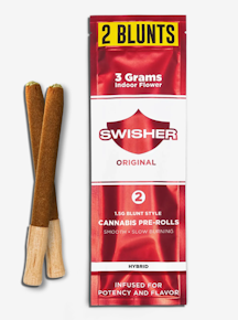 Swisher - Original 3G Infused Blunt (1.5G x 2 PACK)