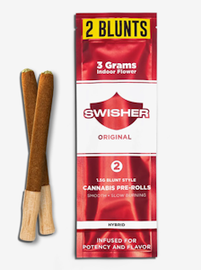 Swisher - Swisher - Original 3G Infused Blunt (1.5G x 2 PACK)