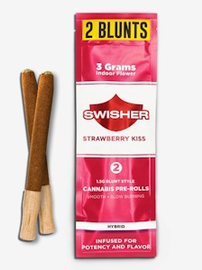 Swisher - Swisher - Strawberry Kiss 3G Infused Blunt (1.5G x 2 PACK)