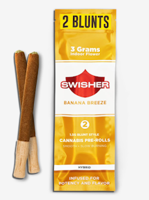 Swisher - Banana Breeze 3G Infused Blunt (1.5G x 2 PACK)