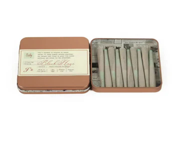 RUBY FARMS - Black Haze (Cuban Cut) - 10pk Hash Infused Pre-Rolls