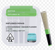Boutiq - Hawaiian Snow x Tropical Haze - Infused Preroll - 5pk - 2.5G
