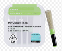 Boutiq - NYC Sour x Lemon Head - Infused Preroll - 5pk - 2.5G