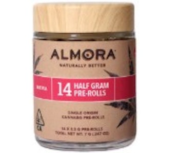 ALMORA - [ALMORA FARM] Preroll 14 Pack - 7g - Green Apple Gas (S)