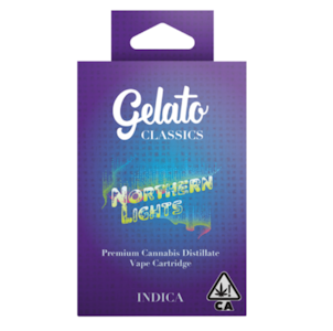 GELATO - Gelato - Classics - Northern Lights - Vape Cart - 1.0g