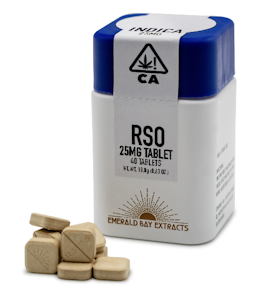 EMERALD BAY - Emerald Bay RSO Tablets - Gush Mintz THC 25mg (40pk)