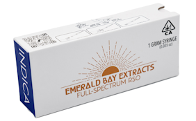 Emerald Bay RSO Syringe 1g - Glitter Bomb THC 661mg
