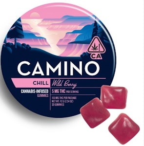 CAMINO - [CAMINO] THC Gummies - 100mg - Wild Berry (Chill) (I)