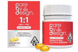 [CARE BY DESIGN] SOFT GELS - 100MG - 1:1 10CT