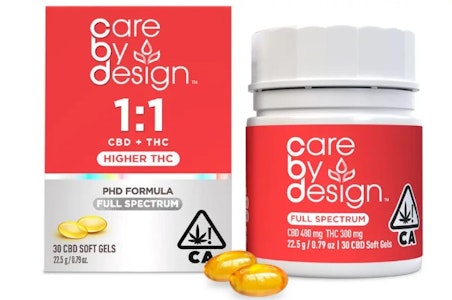 CARE BY DESIGN - [CARE BY DESIGN] Soft Gels - 100mg - 1:1 10ct (H)