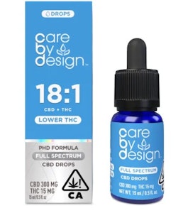 CARE BY DESIGN - [CARE BY DESIGN] TINCTURE - 15MG - 18:1 (15ML)