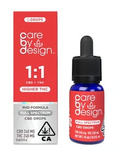 CARE BY DESIGN - [CARE BY DESIGN] Tincture - 240mg - 1:1 (15ml)