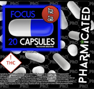 PhD - Focus Capsule - 5mg - 20pk