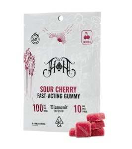 HEAVY HITTERS - [HEAVY HITTERS] THC Nano Gummies - 100mg - Sour Cherry (I)