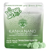 [KANHA] CBD GUMMIES - 200:10 - SERENE GREEN APPLE