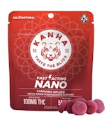 [KANHA] Nano Gummies - 100mg - Cran Pomegranate (S)