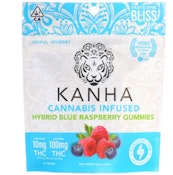 [KANHA] THC GUMMIES - 100MG - BLUE RASPBERRY (H)