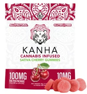 KANHA - [KANHA] THC Gummies - 100mg - Cherry (S)