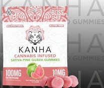 [KANHA] THC GUMMIES - 100MG - PINK GUAVA (S)
