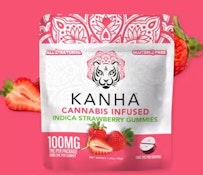 [KANHA] THC GUMMIES - 100MG - STRAWBERRY (I)