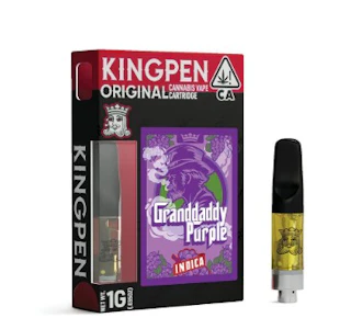 KINGPEN - [KINGPEN] Cartridge - 1g - Granddaddy Purple (I)