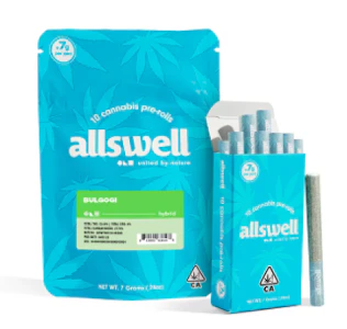 Allswell - Allswell - Peanut Puff - Prerolls - 10pk - 7g
