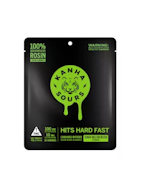 Sour Melon Rush | 100mg | Vegan Solventless Rosin Nano Gummies | Kanha