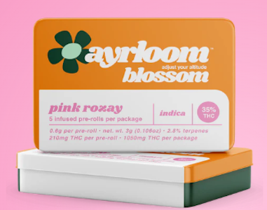 AYRLOOM - Ayrloom | Pre-roll | Infused Joints - Pink Rozay 5pk | 3g