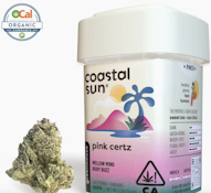 Coastal Sun 3.5G Pink Certz Organic Greenhouse Flower