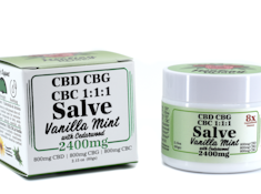 Healing Rose - Vanilla Mint - CBD-CBG-CBC Salve - Topical