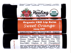 Healing Rose - Orange Lavender - CBD Lip Balm - Topical