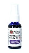 Healing Rose - Lavender - CBD Massage & Body Oil - Topical