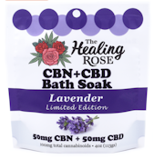 Healing Rose - CBD Bath Soak - Lavender - 4oz - Topical