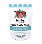 Healing Rose - CBD Bath Soak - Unscented - 12oz - Topical