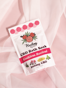 Healing Rose - CBD Goddess Bath Soak - Geranium Sage - 12oz - Topical