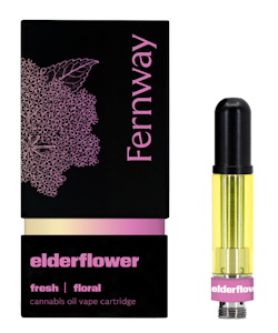 Fernway - Elderflower - 1g Vape Cart - Fernway
