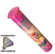 [PUFF] DIAMOND INFUSED PREROLL - 1G - STRAWBERRY BANANA SMASH (S)