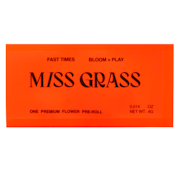 Miss Grass | Spark Preroll | Fast Times - Durban Strawberries | .4g