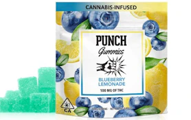 [PUNCH] THC GUMMIES - 100MG - BLUEBERRY LEMONADE (H)