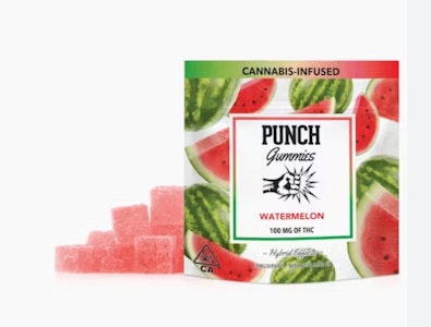 PUNCH - [PUNCH] THC GUMMIES - 100MG - WATERMELON (H)
