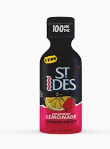 ST IDES - [ST. IDES] Shot - 100mg - Strawberry Lemonade (H)