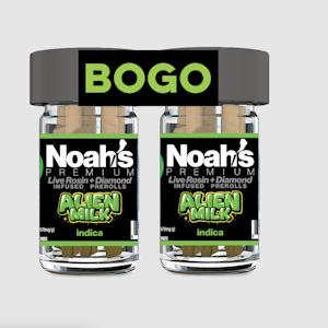 Noah's Premium - Noah's 5G Alien Milk Rosin Diamond Infused 10pk