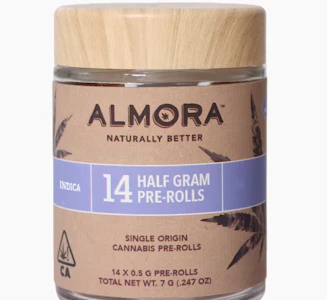 ALMORA FARMS - Almora 7G Grape Gas Preroll 14pk