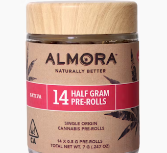 ALMORA FARMS - Almora 7G Jack Herer Preroll 14pk