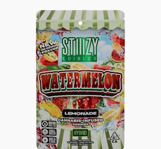 STIIIZY - STIIIZY 100mg Watermelon Lemonade Gummies 10ct